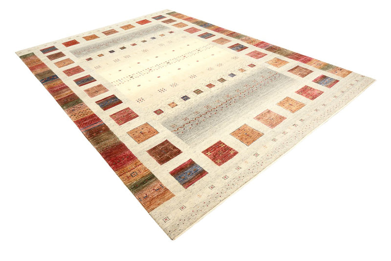 Gabbeh-tæppe - Loribaft Indus - 341 x 248 cm - flerfarvet