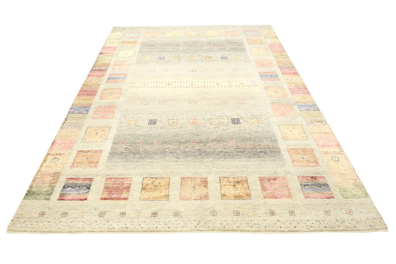 Gabbeh-tæppe - Loribaft Indus - 302 x 206 cm - flerfarvet