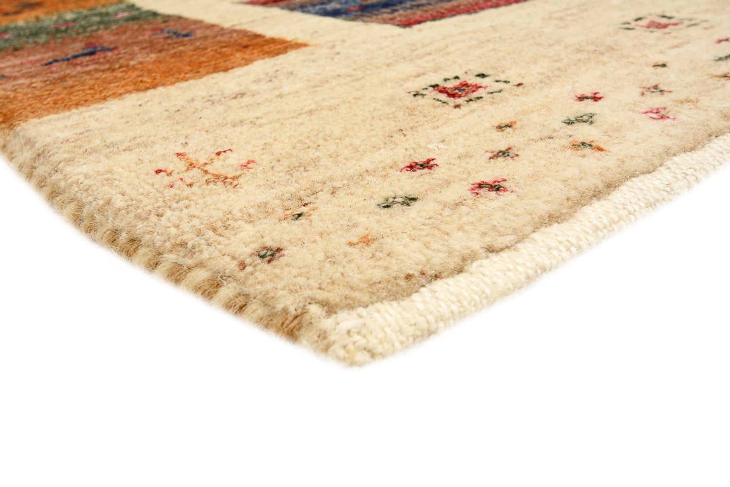 Gabbeh-tæppe - Loribaft Indus - 205 x 153 cm - flerfarvet