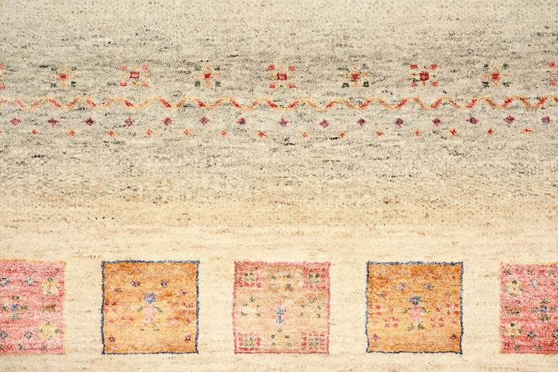 Gabbeh-tæppe - Loribaft Indus - 205 x 153 cm - flerfarvet
