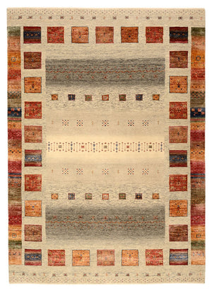 Gabbeh-tæppe - Loribaft Indus - 235 x 170 cm - flerfarvet