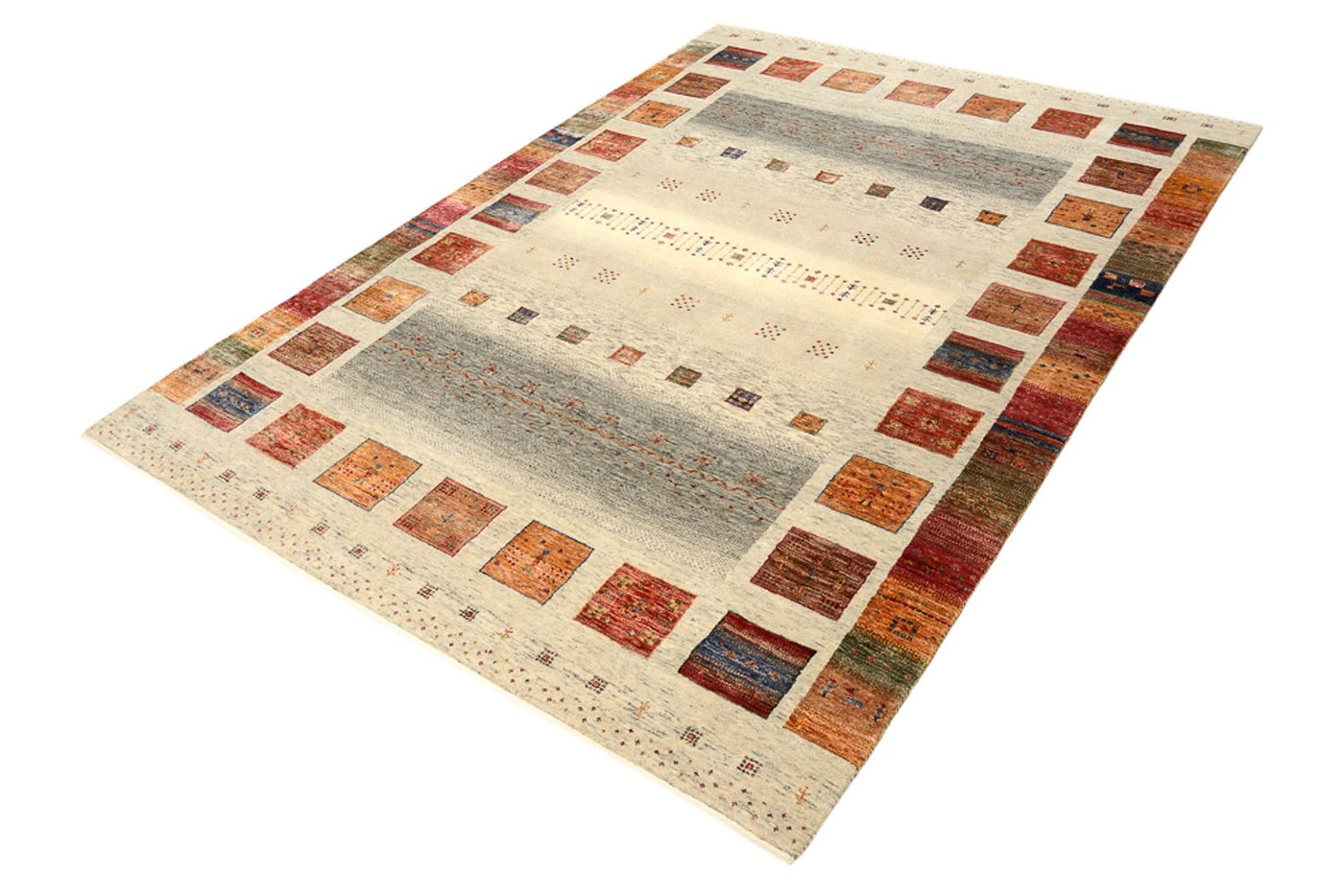 Indo Loribaft Tæppe 235x170cm - Uldtæppe