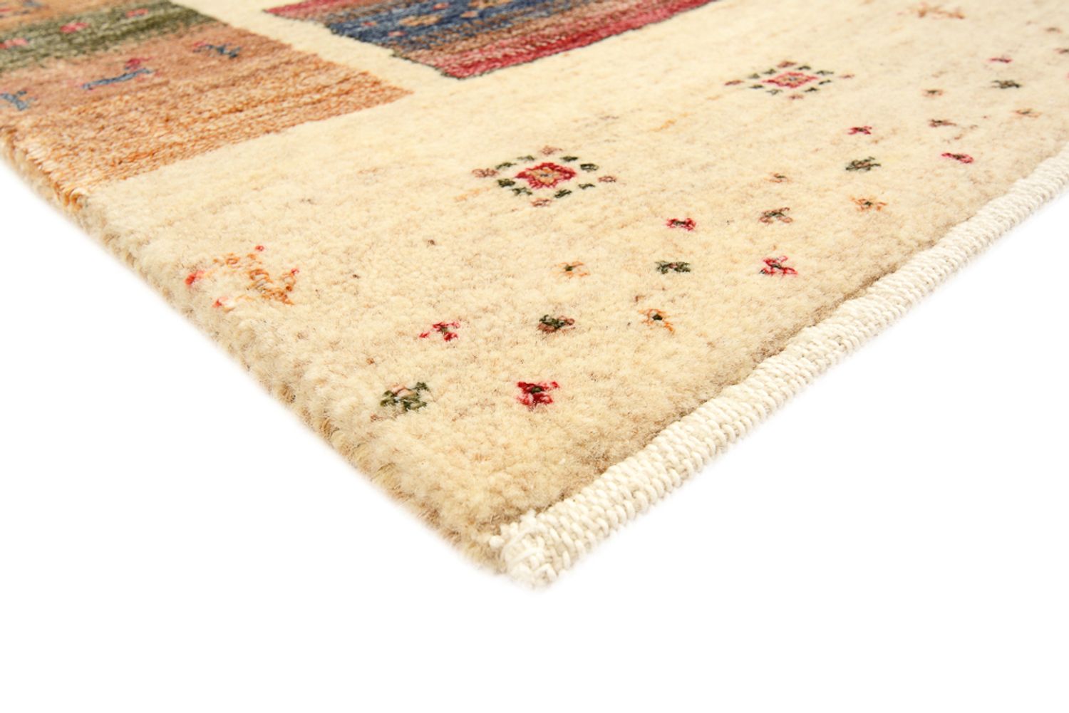 Gabbeh-tæppe - Loribaft Indus - 241 x 164 cm - flerfarvet