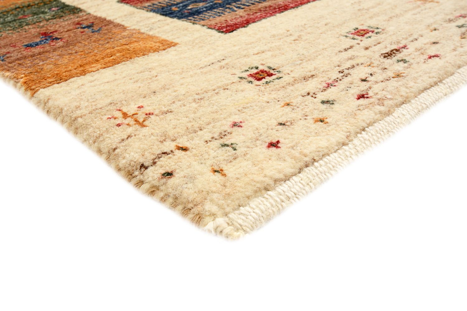 Gabbeh-tæppe - Loribaft Indus - 207 x 148 cm - flerfarvet