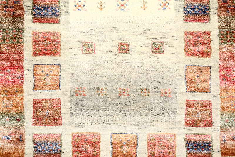 Gabbeh-tæppe - Loribaft Indus - 139 x 76 cm - flerfarvet