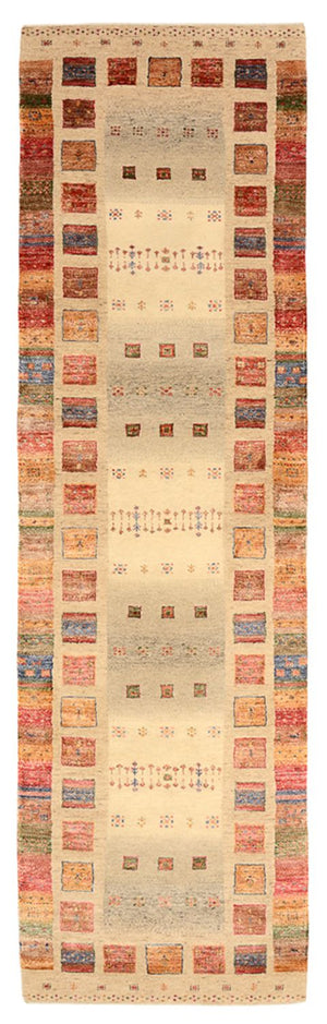 Løber Gabbeh-tæppe - Loribaft Indus - 296 x 83 cm - flerfarvet