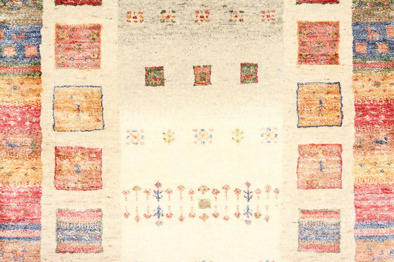 Løber Gabbeh-tæppe - Loribaft Indus - 296 x 83 cm - flerfarvet