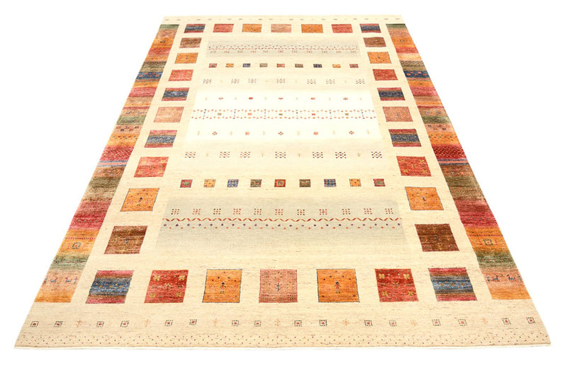 Gabbeh-tæppe - Loribaft Indus - 345 x 247 cm - flerfarvet