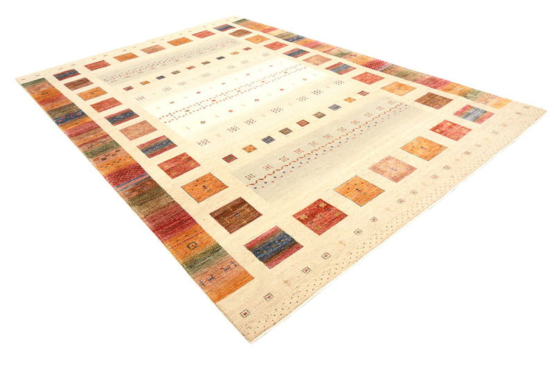 Gabbeh-tæppe - Loribaft Indus - 345 x 247 cm - flerfarvet