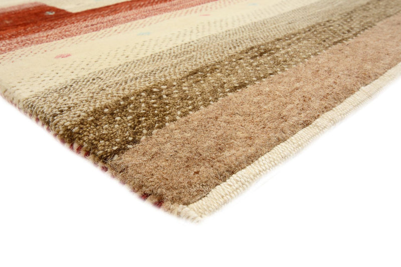 Gabbeh-tæppe - Loribaft Indus - 299 x 210 cm - lys beige