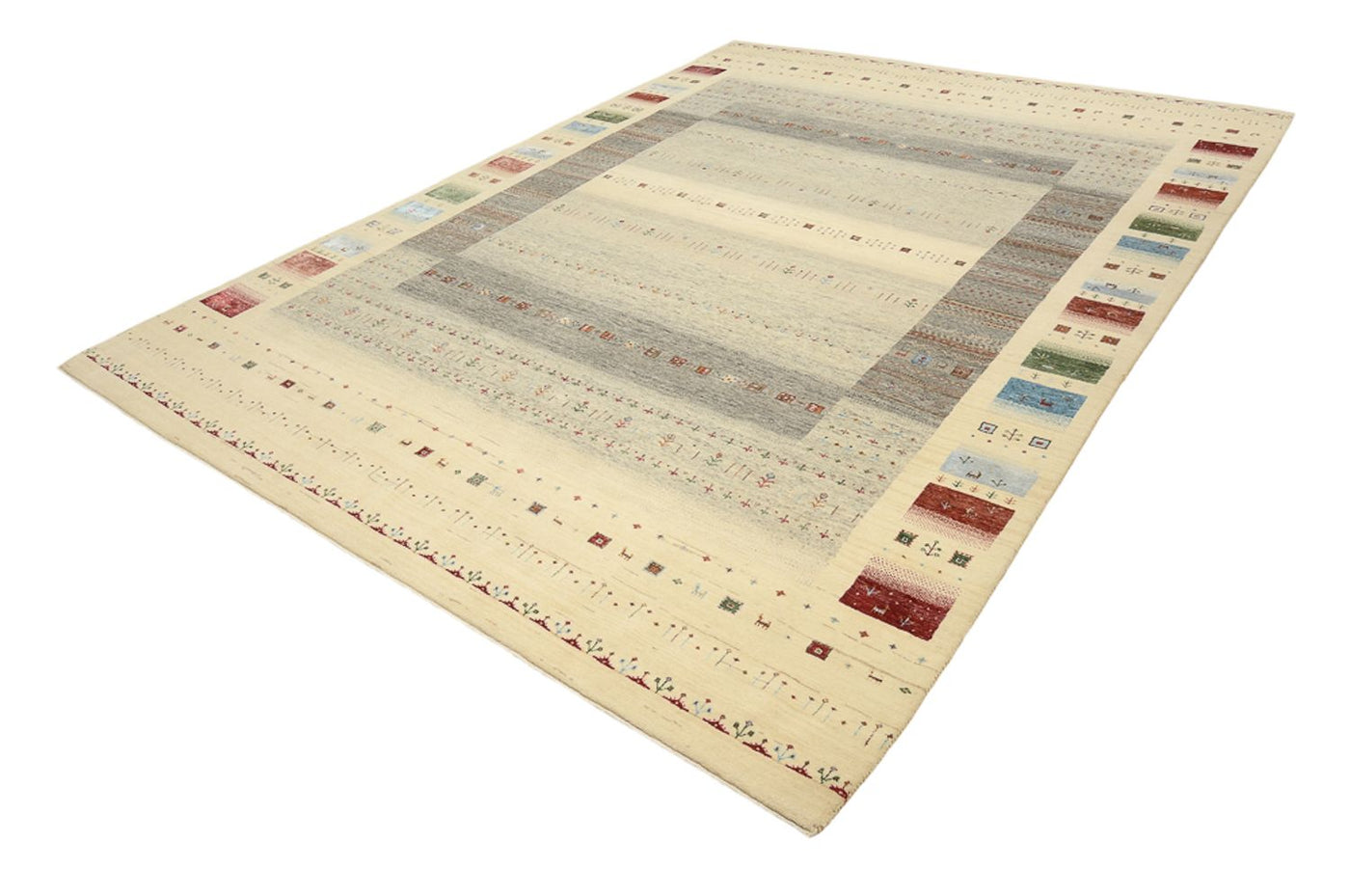 Indo Loribaft Tæppe 339x248cm - Uldtæppe