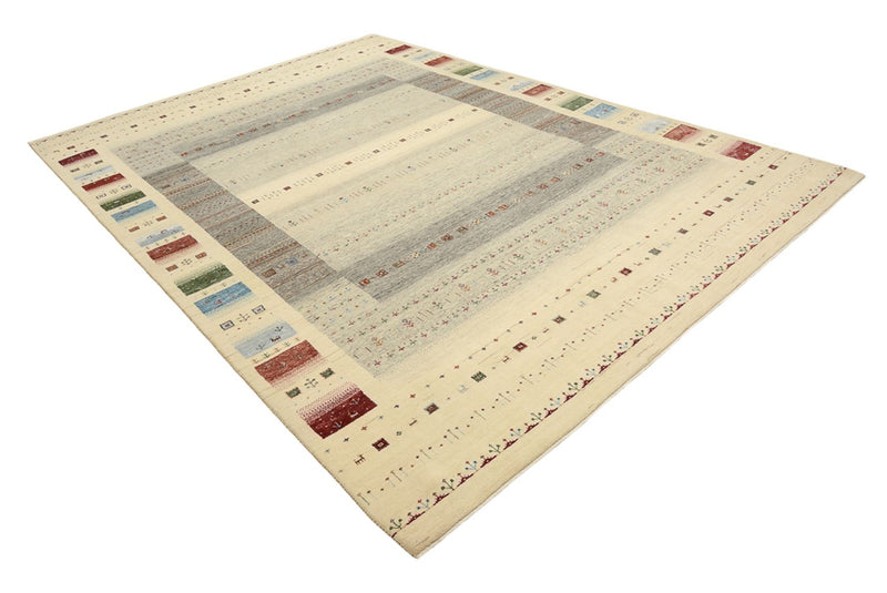 Gabbeh-tæppe - Loribaft Indus - 339 x 248 cm - flerfarvet