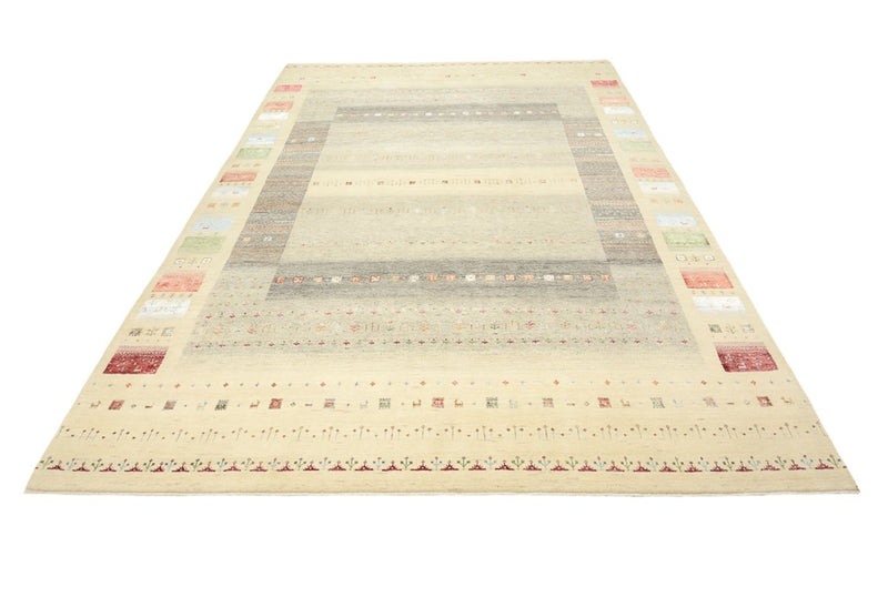 Gabbeh-tæppe - Loribaft Indus - 339 x 248 cm - flerfarvet