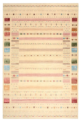 Gabbeh-tæppe - Loribaft Indus - 304 x 200 cm - flerfarvet