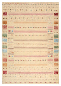 Gabbeh-tæppe - Loribaft Indus - 246 x 171 cm - flerfarvet