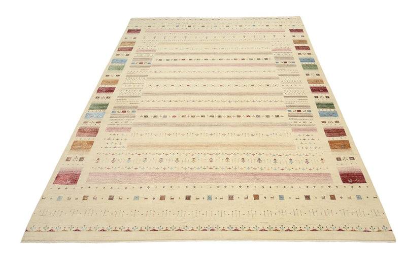 Gabbeh-tæppe - Loribaft Indus - 335 x 248 cm - flerfarvet