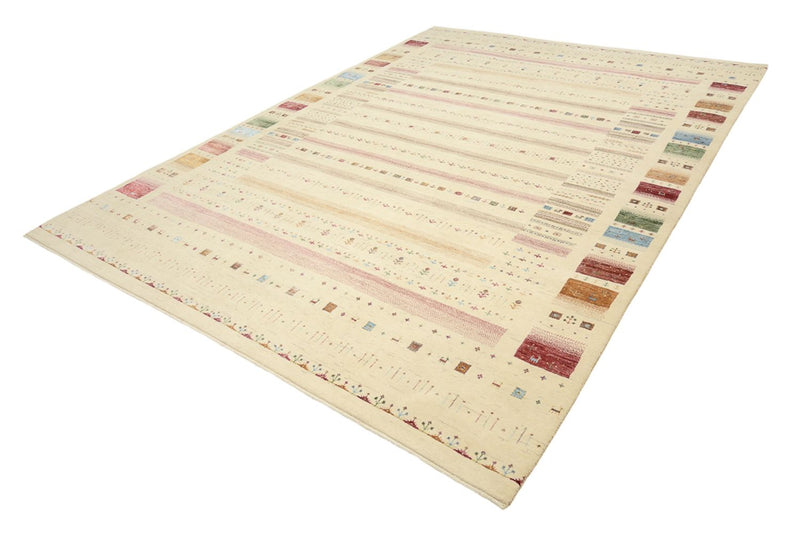 Gabbeh-tæppe - Loribaft Indus - 335 x 248 cm - flerfarvet