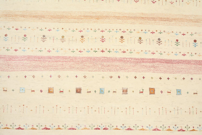 Gabbeh-tæppe - Loribaft Indus - 335 x 248 cm - flerfarvet