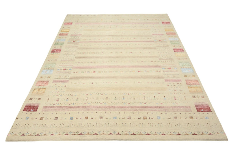 Gabbeh-tæppe - Loribaft Indus - 335 x 248 cm - flerfarvet