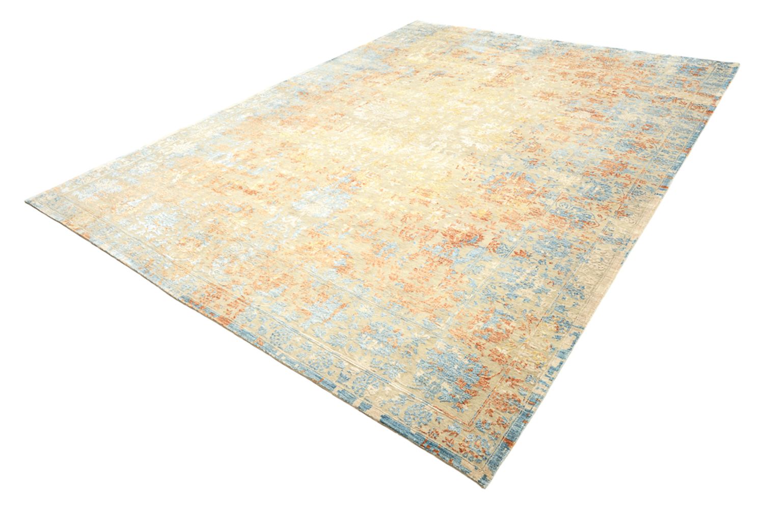 Designer tæppe - 352 x 268 cm - flerfarvet