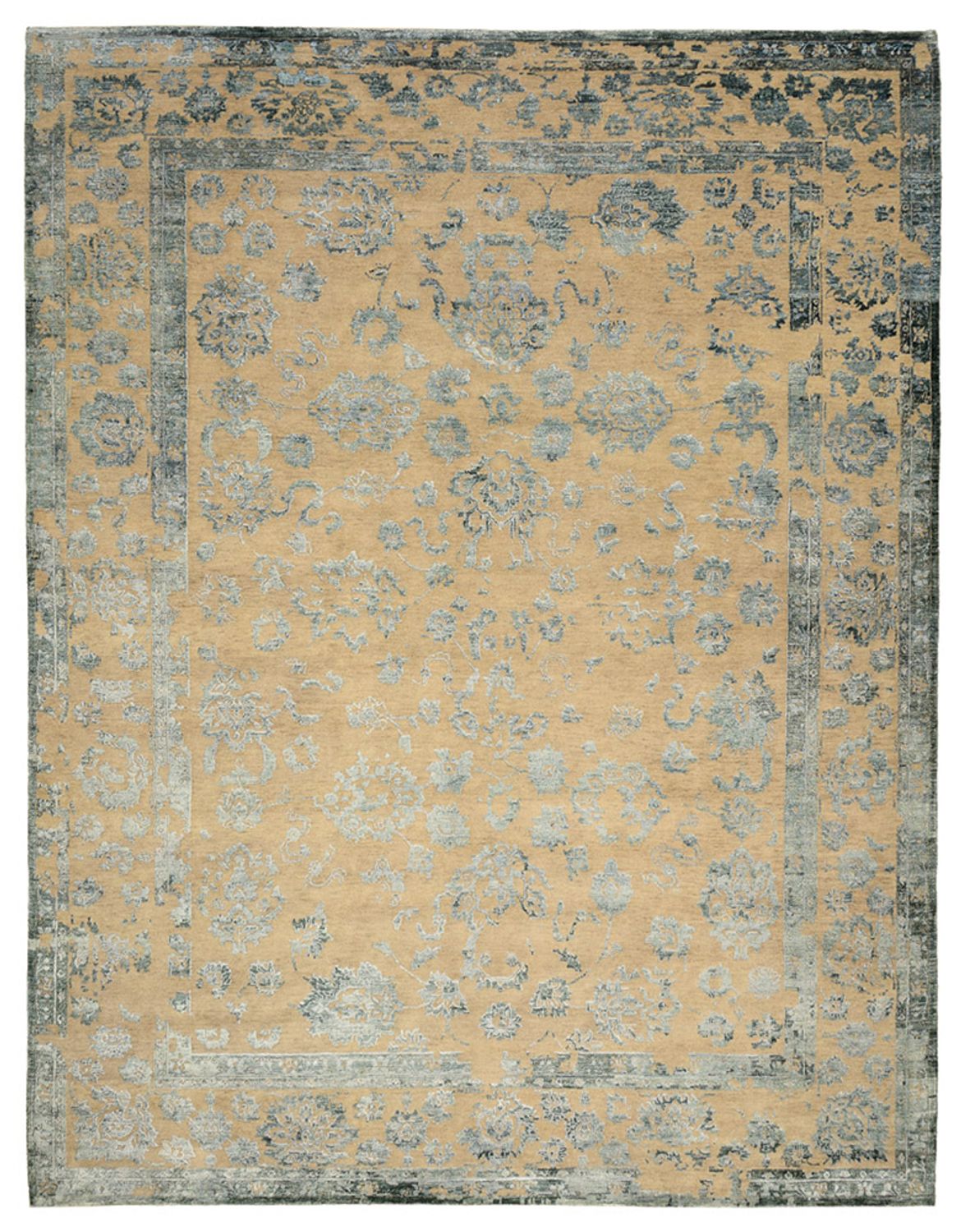 Designer tæppe - 350 x 270 cm - sand