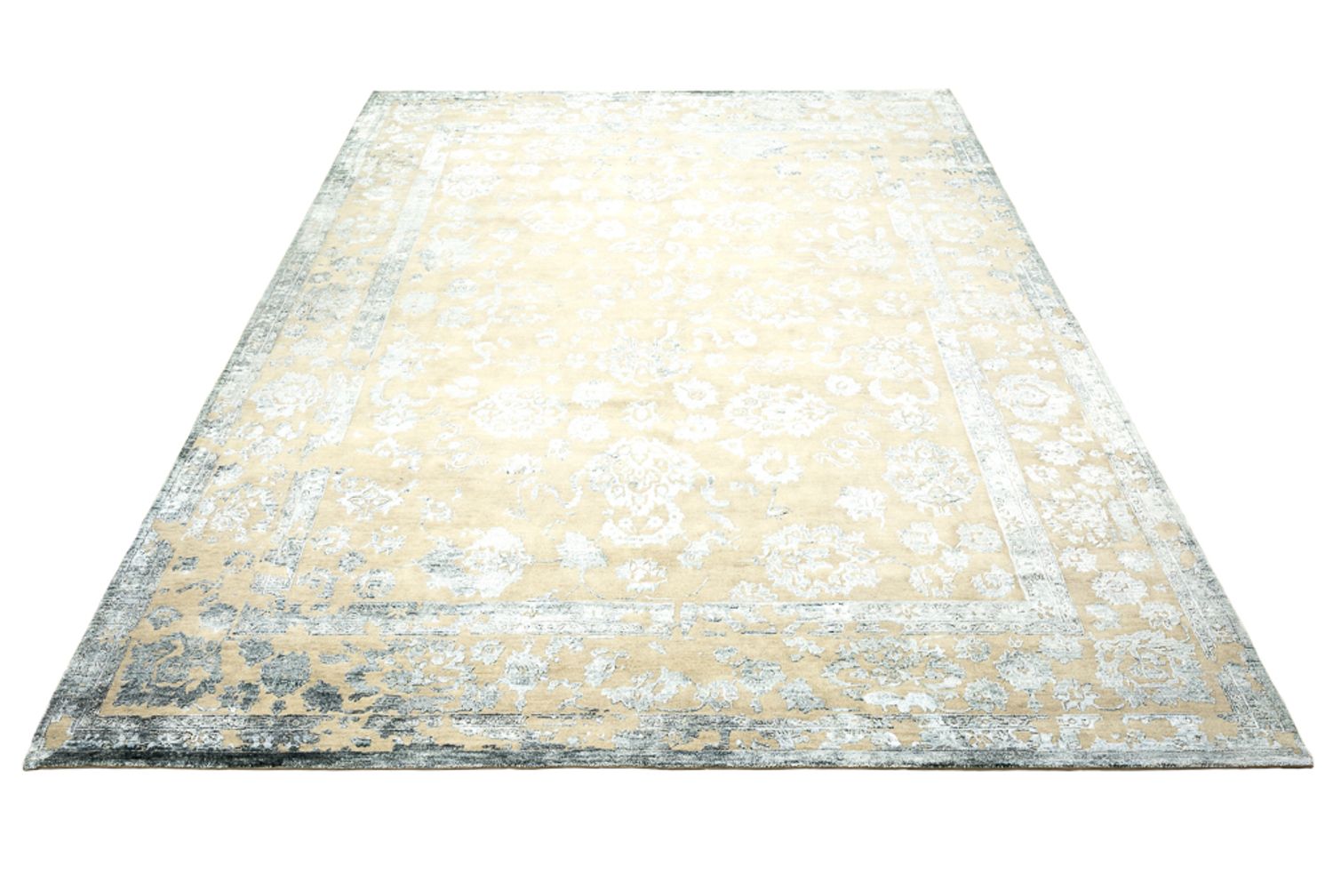 Designer tæppe - 350 x 270 cm - sand