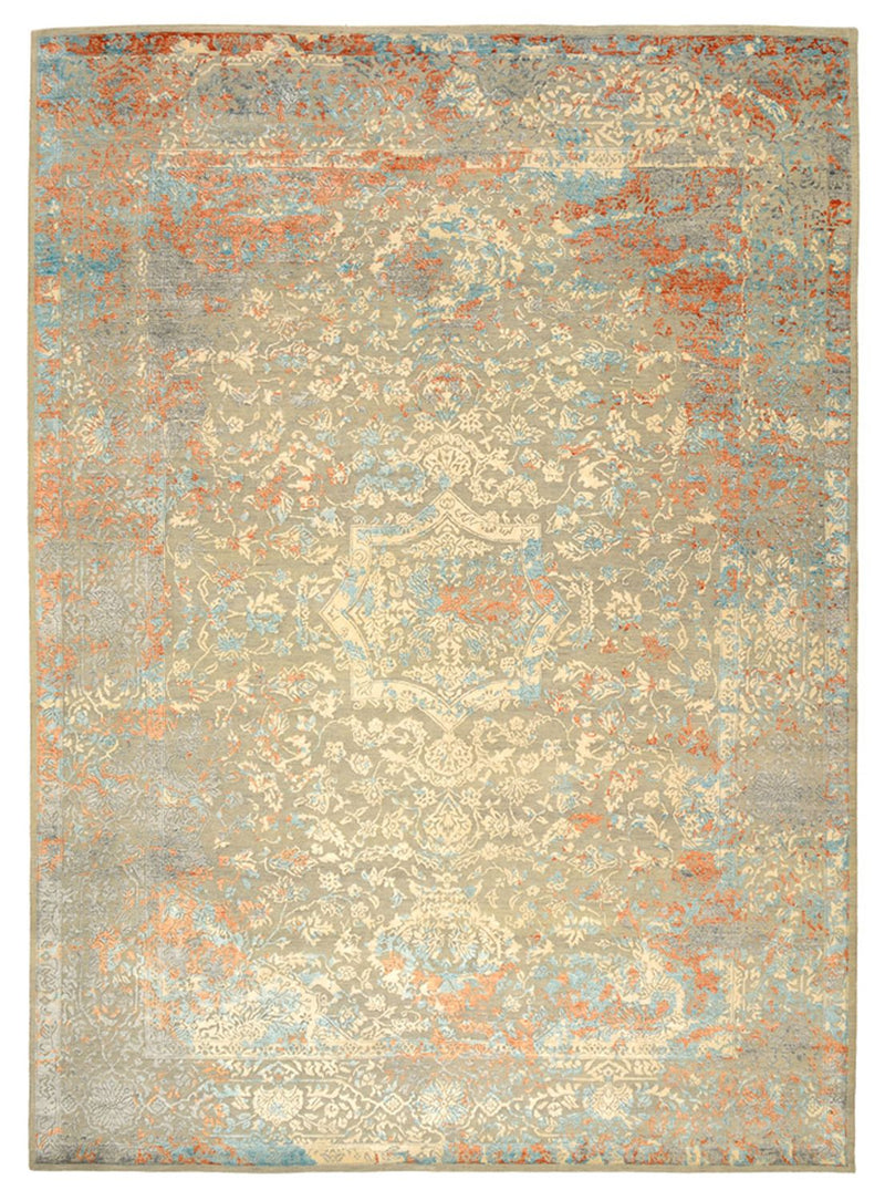 Designer tæppe - 339 x 245 cm - flerfarvet