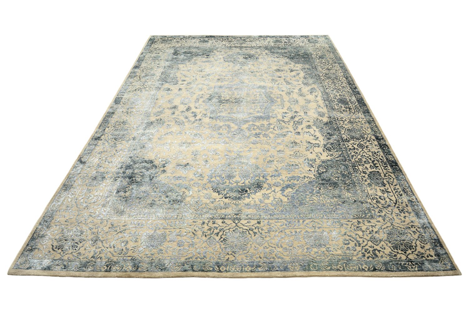 Designer tæppe - 364 x 271 cm - kamel