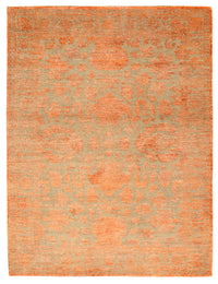 Designer tæppe - 200 x 154 cm - rust