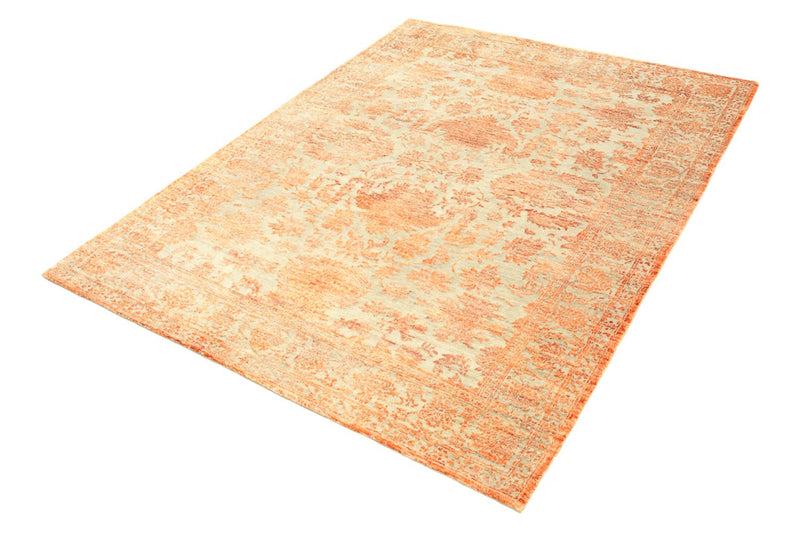 Designer tæppe - 200 x 154 cm - rust