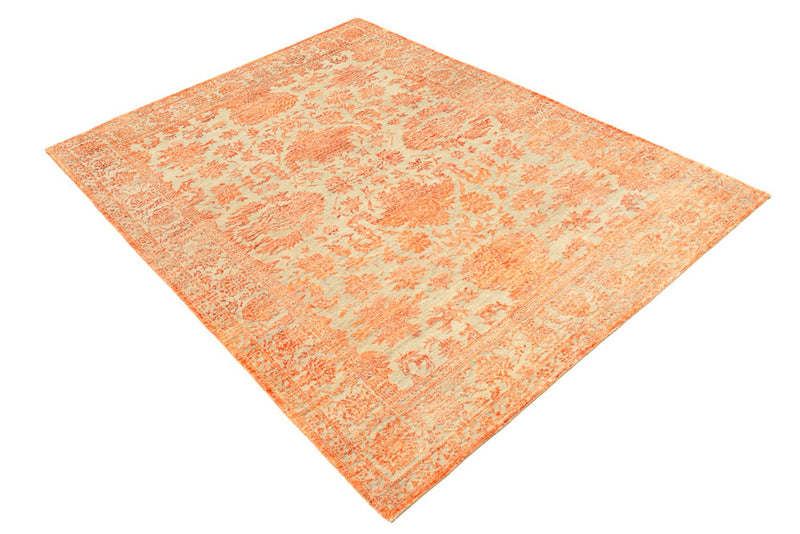 Designer tæppe - 200 x 154 cm - rust