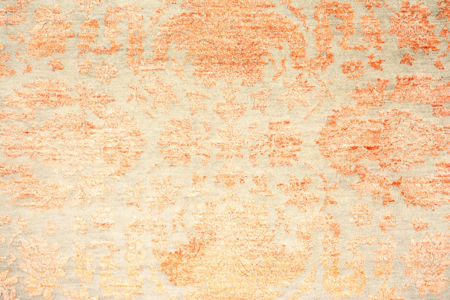 Designer tæppe - 200 x 154 cm - rust