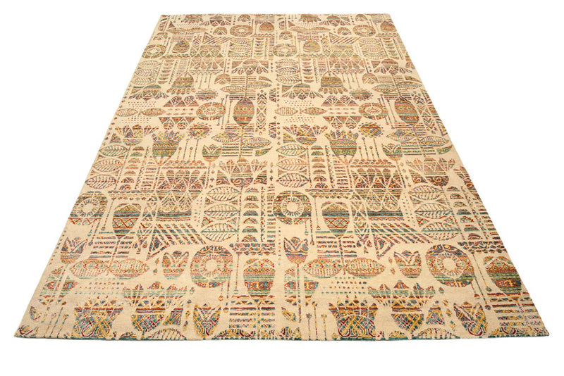 Designer tæppe - 366 x 271 cm - mørk beige
