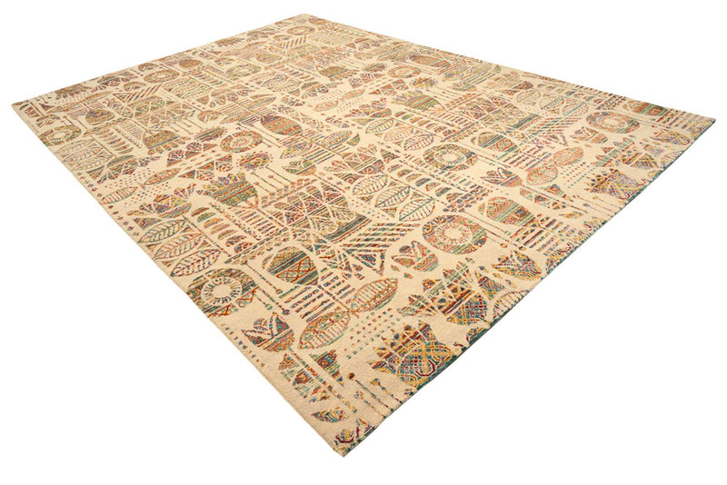 Designer tæppe - 366 x 271 cm - mørk beige