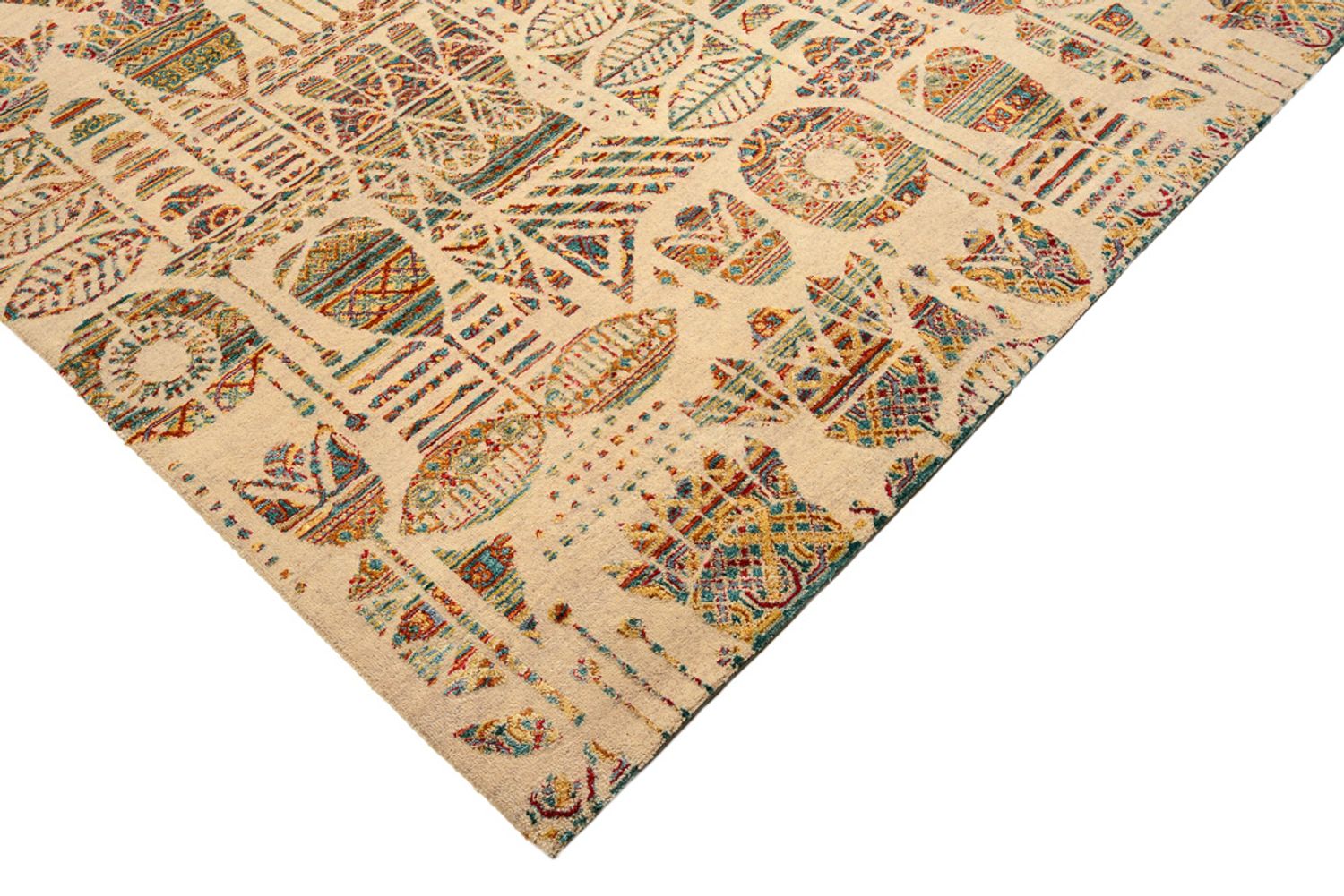Designer tæppe - 366 x 271 cm - mørk beige