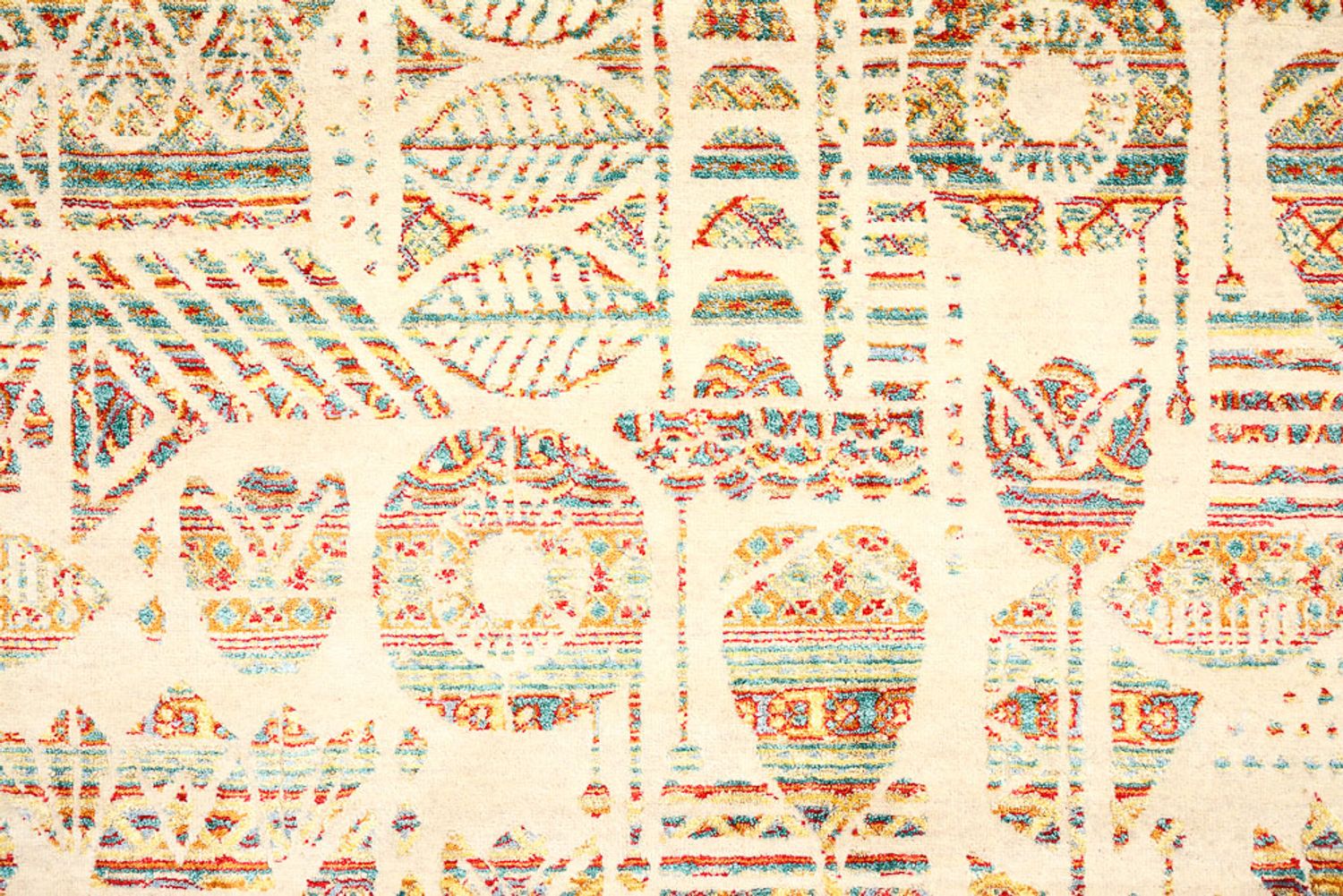 Designer tæppe - 366 x 271 cm - mørk beige
