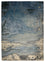 Designer tæppe - 430 x 306 cm - mørkeblå