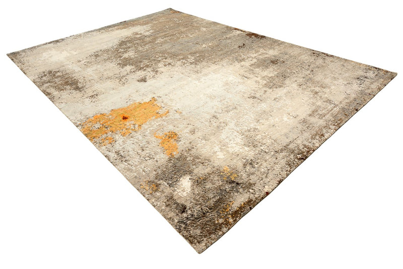 Designer tæppe - 367 x 270 cm - mørk beige
