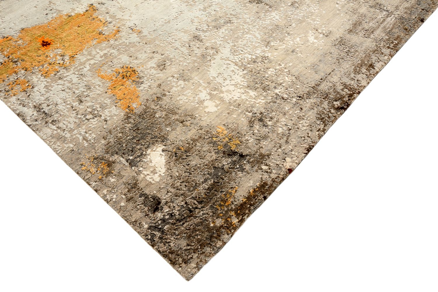 Designer tæppe - 367 x 270 cm - mørk beige