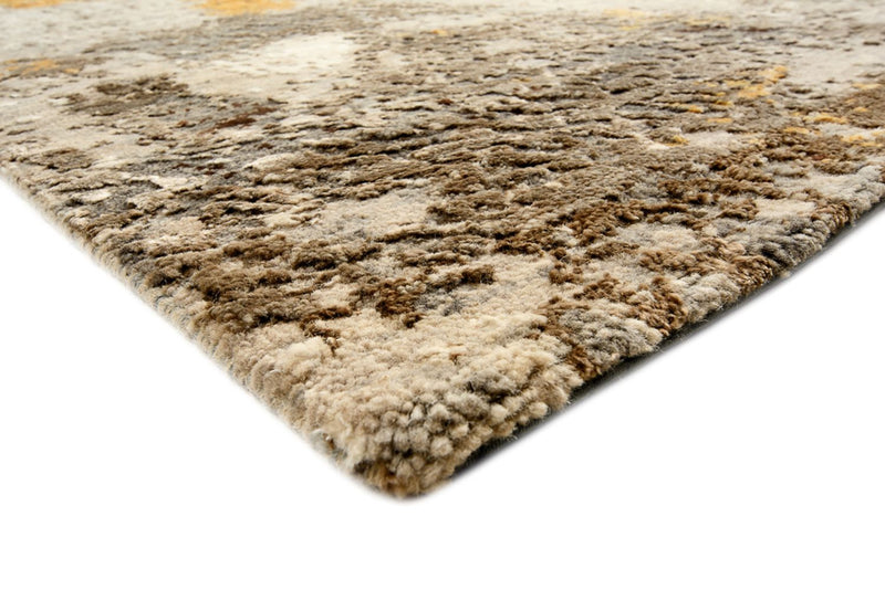 Designer tæppe - 367 x 270 cm - mørk beige