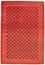 Gabbeh Tæppe - Loribaft Persisk - 298 x 204 cm - rød