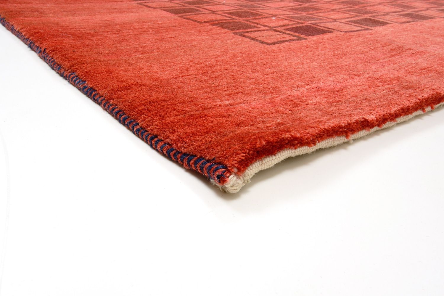 Gabbeh Tæppe - Loribaft Persisk - 298 x 204 cm - rød