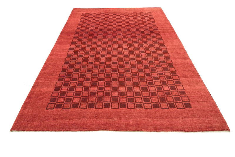 Gabbeh Tæppe - Loribaft Persisk - 298 x 204 cm - rød