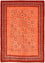 Gabbeh Tæppe - Loribaft Persisk - 149 x 103 cm - rød