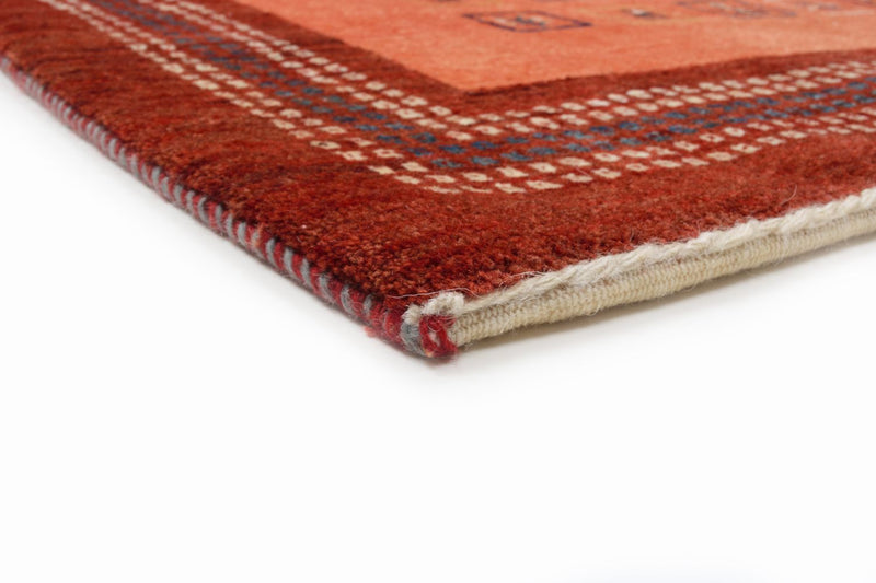 Gabbeh Tæppe - Loribaft Persisk - 149 x 103 cm - rød