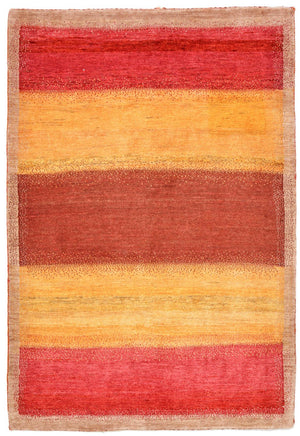 Gabbeh Tæppe - Loribaft Persisk - 155 x 104 cm - flerfarvet