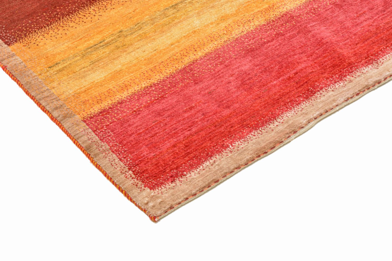 Gabbeh Tæppe - Loribaft Persisk - 155 x 104 cm - flerfarvet