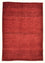 Gabbeh Tæppe - Loribaft Persisk - 174 x 121 cm - rød
