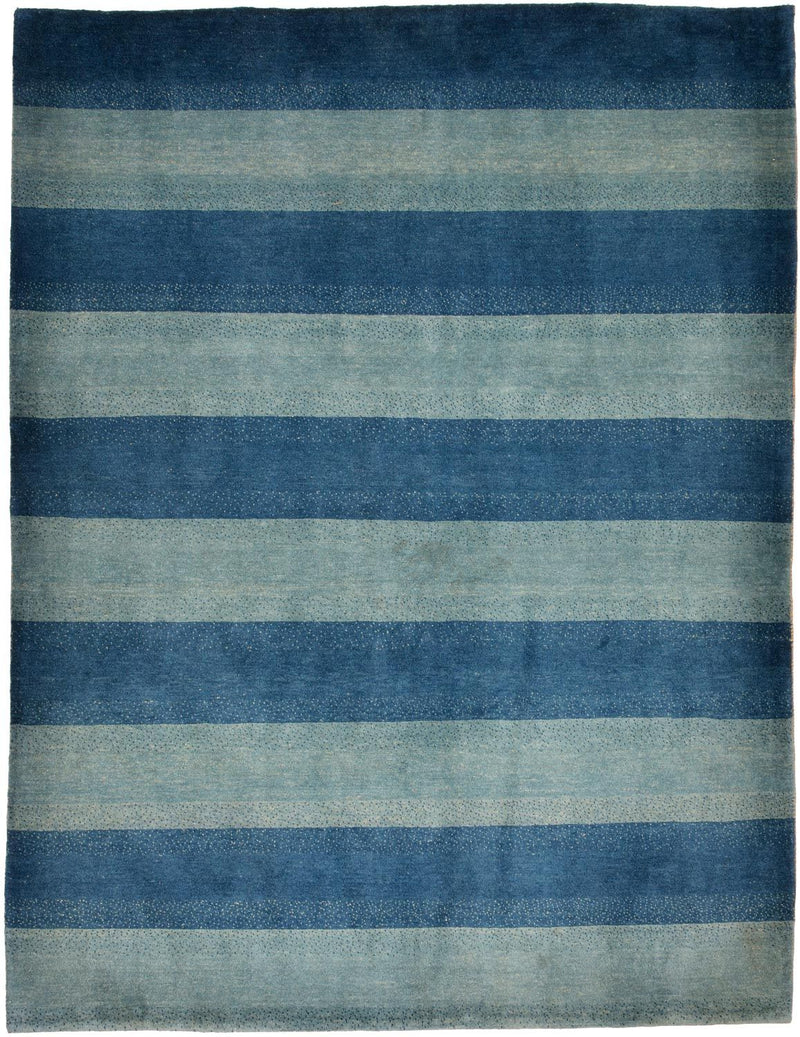 Gabbeh Tæppe - Loribaft Persisk - 197 x 150 cm - blå