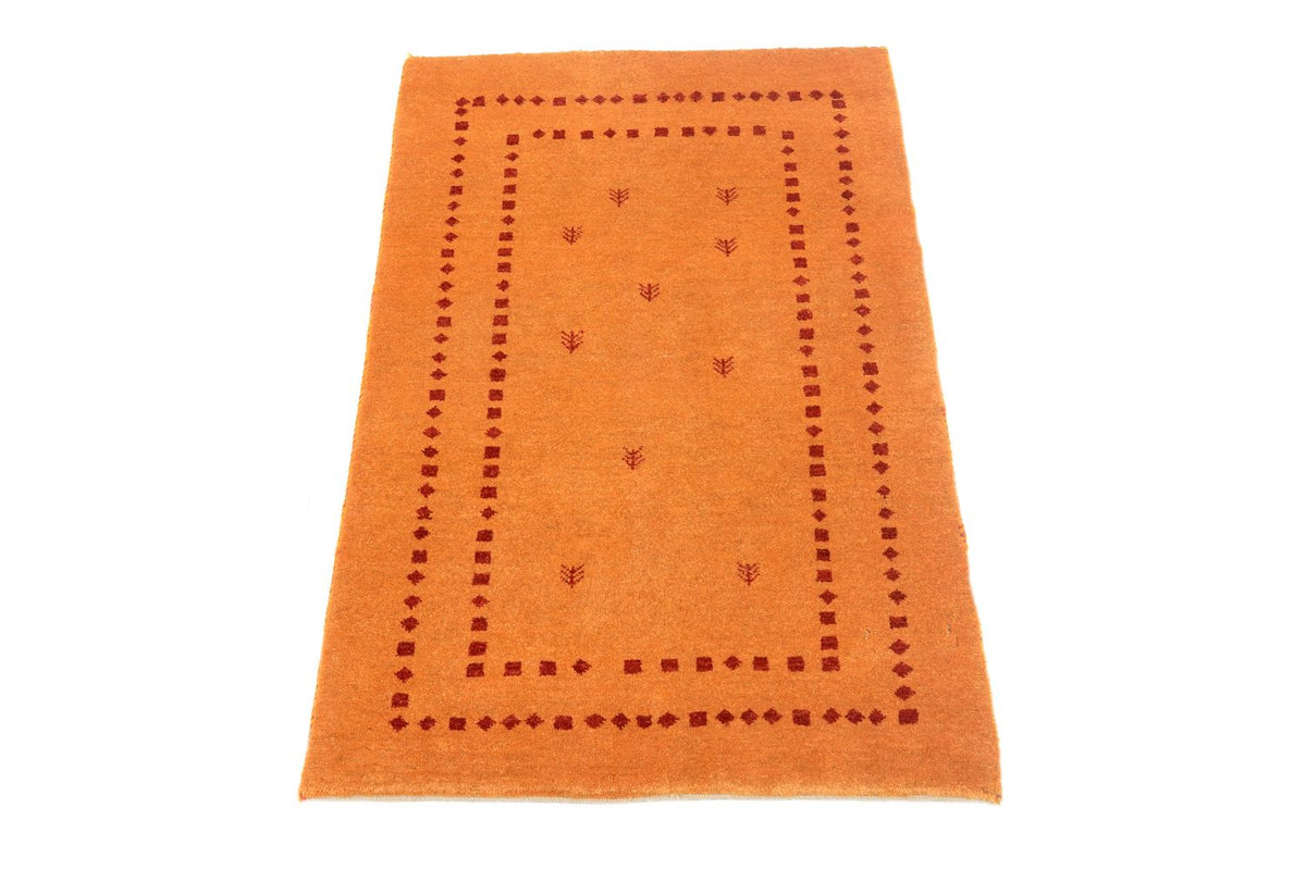 Gabbeh Tæppe - Loribaft Persisk - 98 x 62 cm - orange
